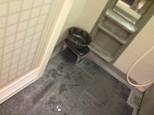 浴室の石鹸かす