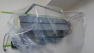 分解した本体