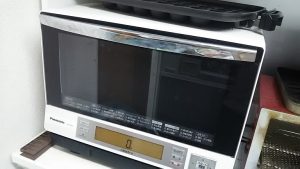 マイクロファイバークロスを電子レンジで温める