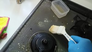ガスコンロのおそうじ