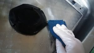 ガスコンロのお掃除方法